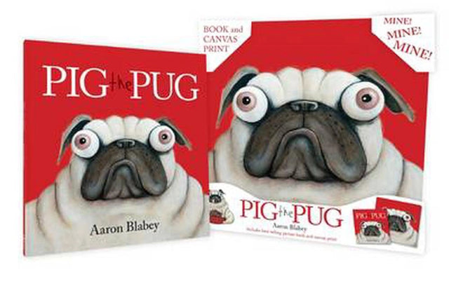 Pig the Pug Hb + Canvas