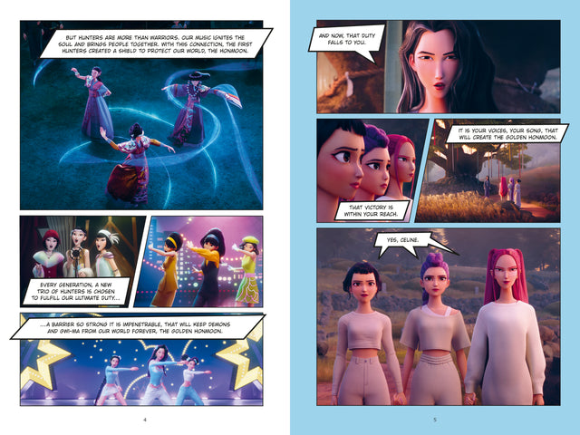KPop Demon Hunters: The Official Movie Graphic Novel