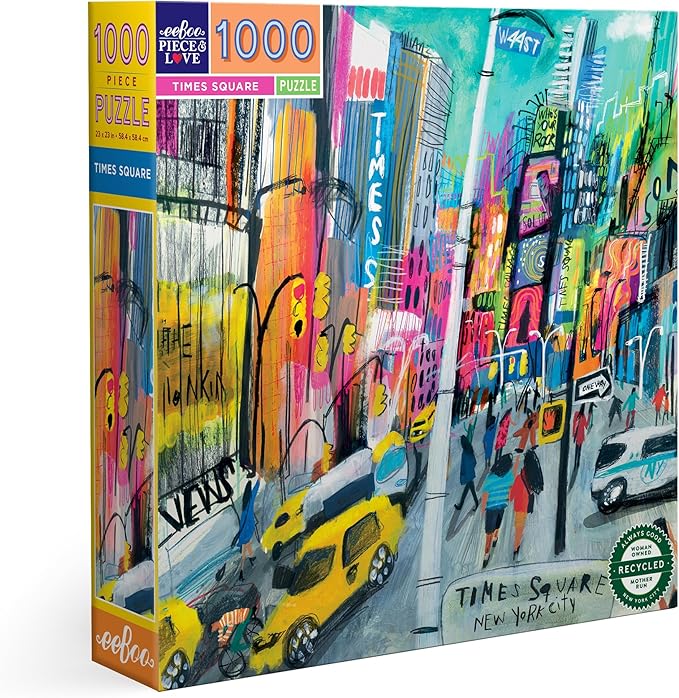 eeBoo: Times Square Puzzle - 1000pc