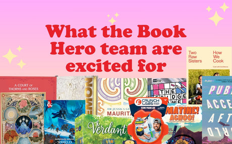 What the Book Hero team is excited for