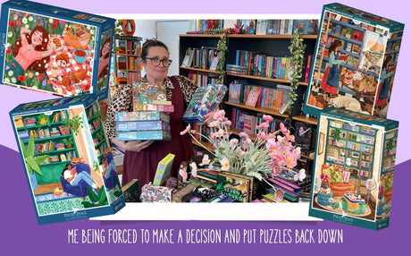 I'm spending book money on puzzles (and it's all Amelia's fault)