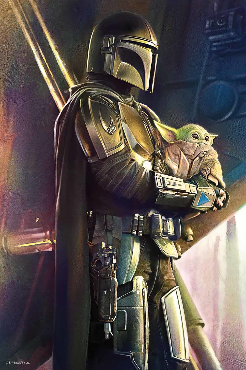 Prime 3D: 300pc 3D Puzzle - George Lucas The Mandalorian