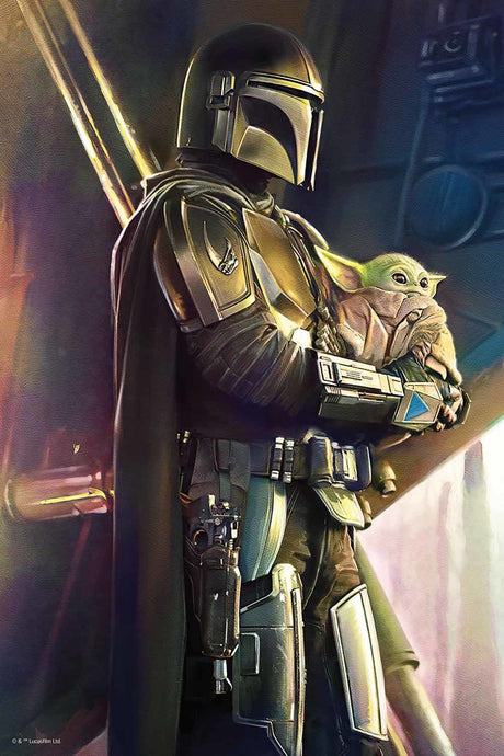 Prime 3D: 300pc 3D Puzzle - George Lucas The Mandalorian