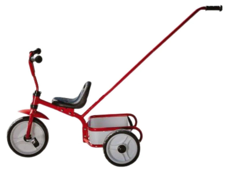Tri-ang: Tuff Trike w Push Bar - Red