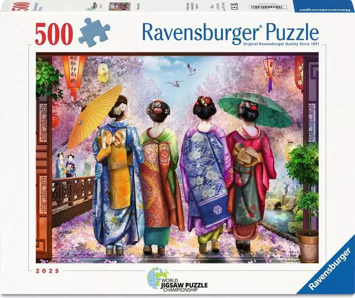Ravensburger: Blossom Walk Puzzle - 500 Piece