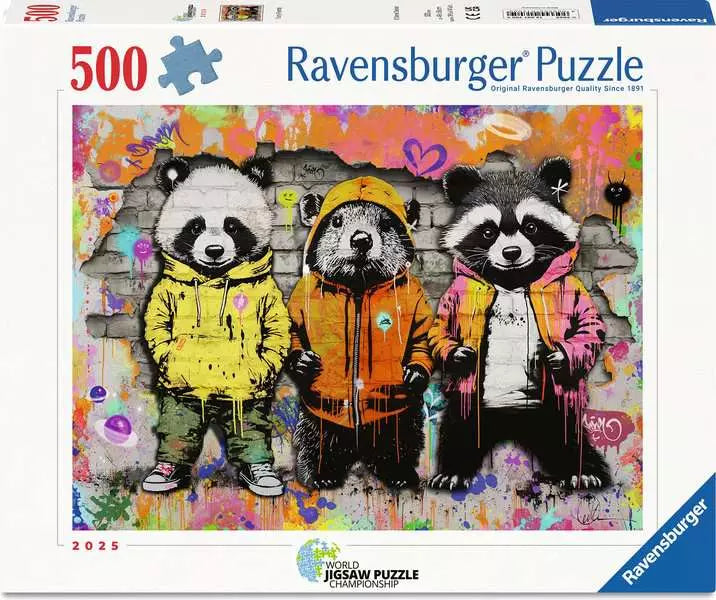 Ravensburger: Furry Friends Puzzle - 500 Piece