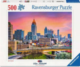 Ravensburger: Atlanta Skyline at Dusk Puzzle - 500 Piece