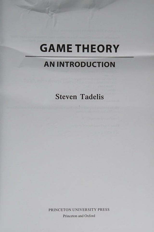 Game Theory
