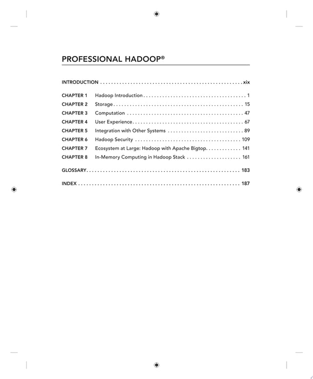 Professional Hadoop