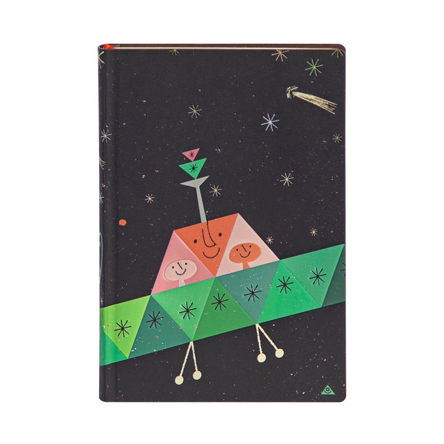 Higher and Higher (Retro Pop) Mini Lined Softcover Flexi Journal