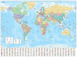 Collins World Wall Map