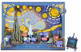 Rolife: The Starry Night DIY Miniature Puzzle Kit - (TH003)