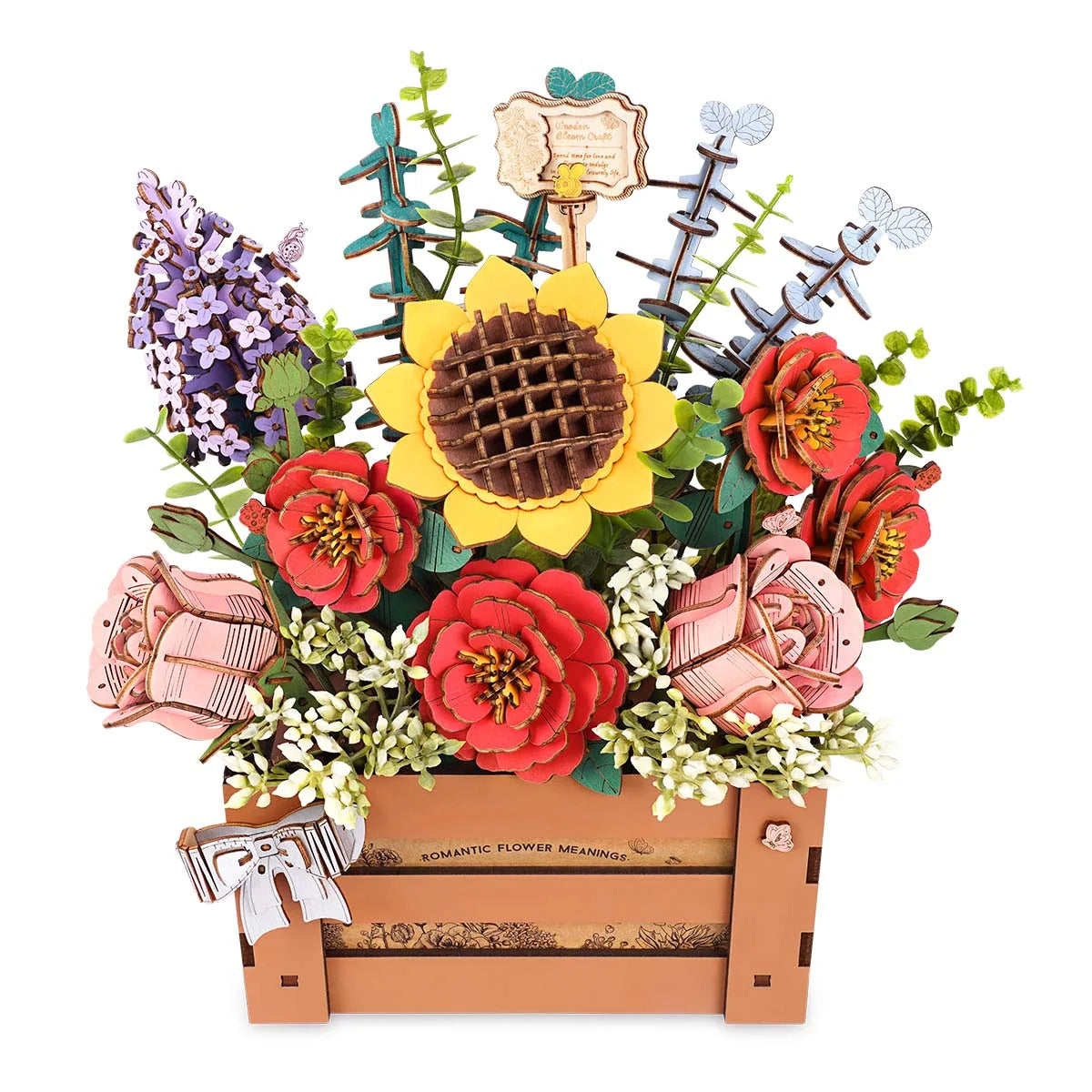 Rolife: Wooden Bloom Box DIY Miniature Puzzle Kit - (TW02H)