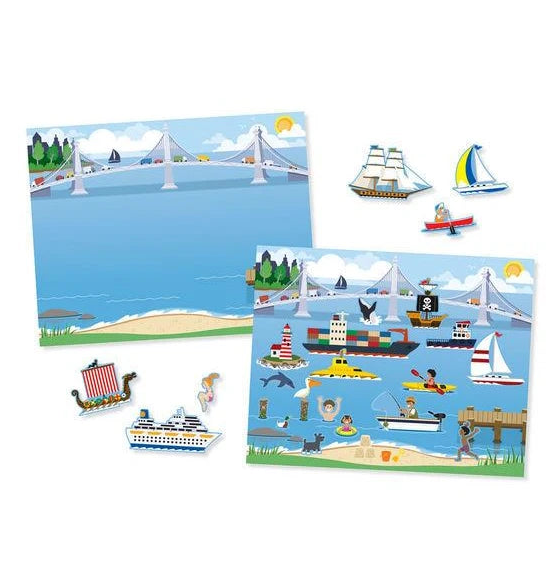 Melissa & Doug: Reusable Sticker Pad: Vehicles