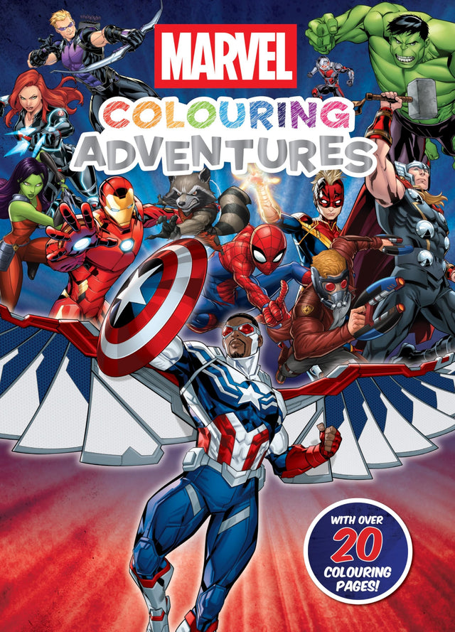 Marvel: Colouring Adventures (Starring Captain America)