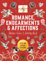 Romance, Endearments & Affections Sticker, Color & Activity Book