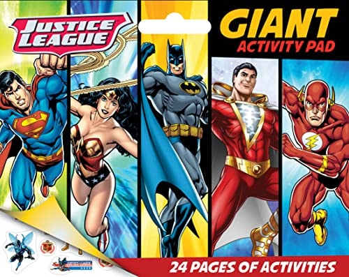 Justice League: Giant Activity Pad (Warner Bros. Featuring The Flash)