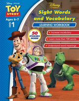 Disney Toy Story: Sight Words and Vocabulary Learning Workbook Level 1