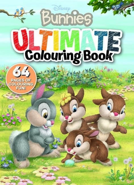 Disney Bunnies: Ultimate Colouring Book