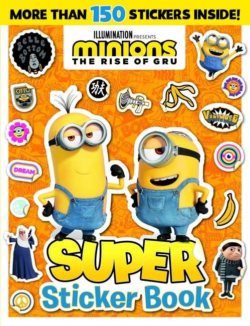 Minions The Rise of Gru: Super Sticker Book (Universal)