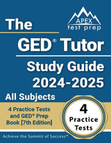 The GED Tutor Study Guide 2025-2026 All Subjects