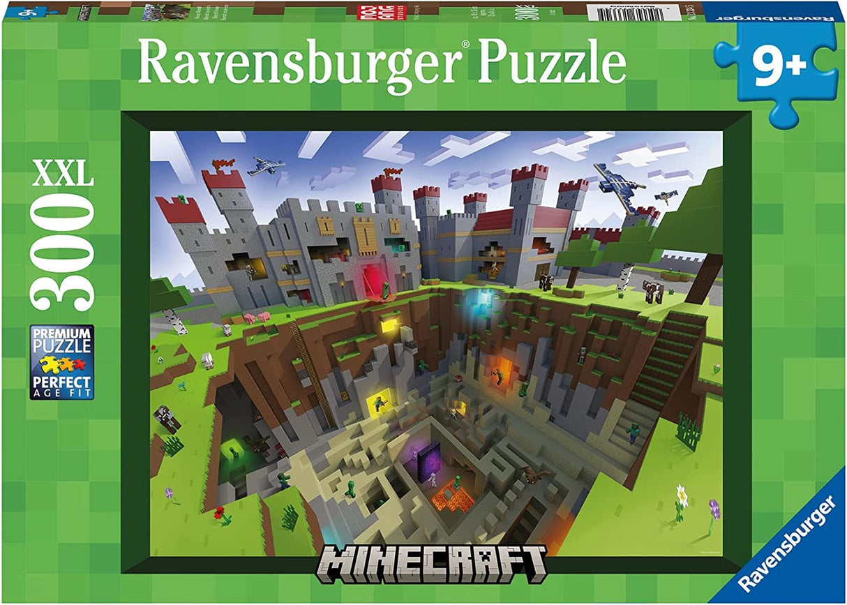 Ravensburger - Minecraft Cutaway Puzzle - 300 Piece