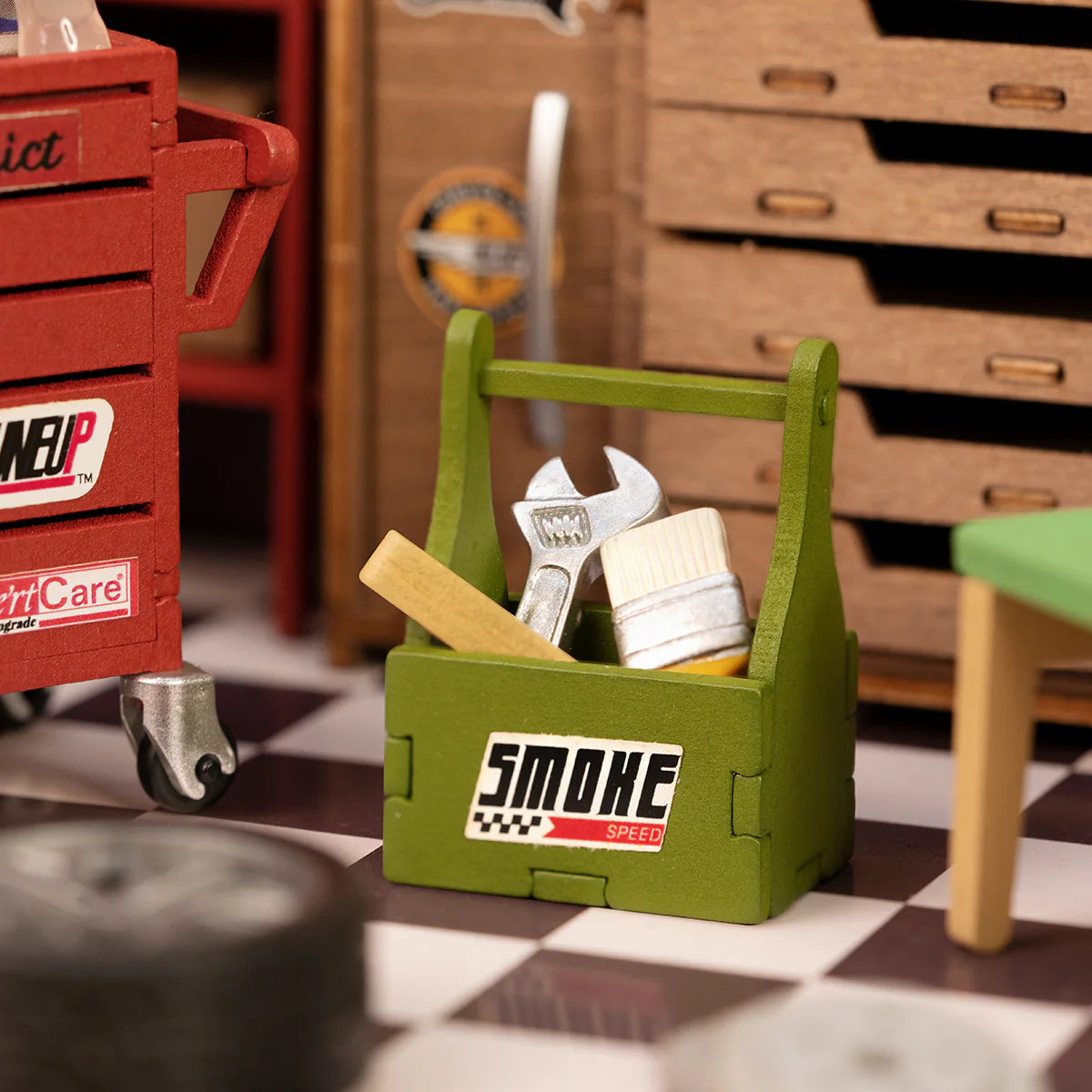 Rolife Garage Workshop DIY Miniture Puzzle - (DG165)