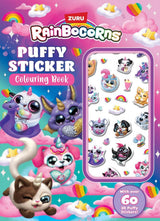 Rainbocorns: Puffy Sticker Colouring Book