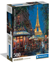 Clementoni: Night at the Eiffel Cafe Puzzle - 500pc