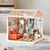 Rolife: Cozy Living Lounge - Super Creator Plastic DIY Miniature Puzzle