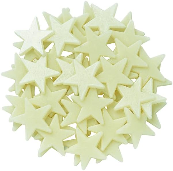 4M Glow in the Dark Mini Stars (60 Pack)