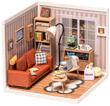Rolife: Cozy Living Lounge - Super Creator Plastic DIY Miniature Puzzle