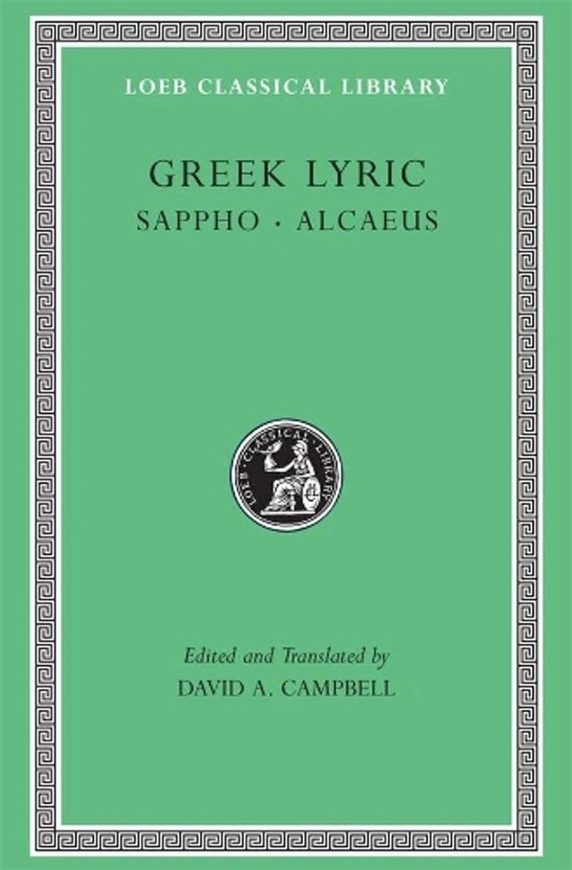 Greek Lyric, Volume I