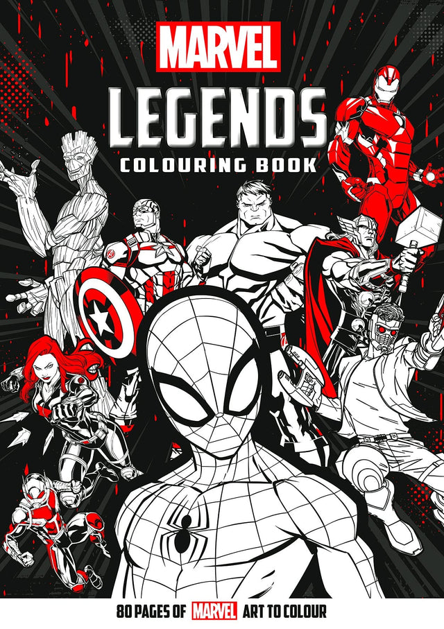 Marvel: Legends Adult Colouring Book