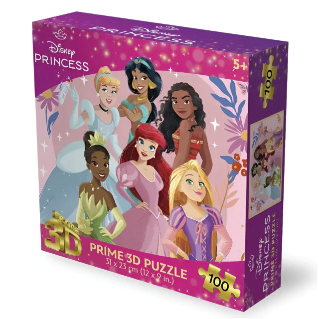 Prime 3D: 100pc 3D Puzzle - Disney Princess