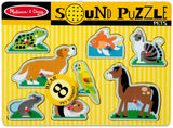 Melissa & Doug: Pets Sound Puzzle 8 Pieces