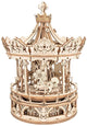 Rokr: Romantic Carousel DIY Miniature Puzzle Kit - (AMK62)