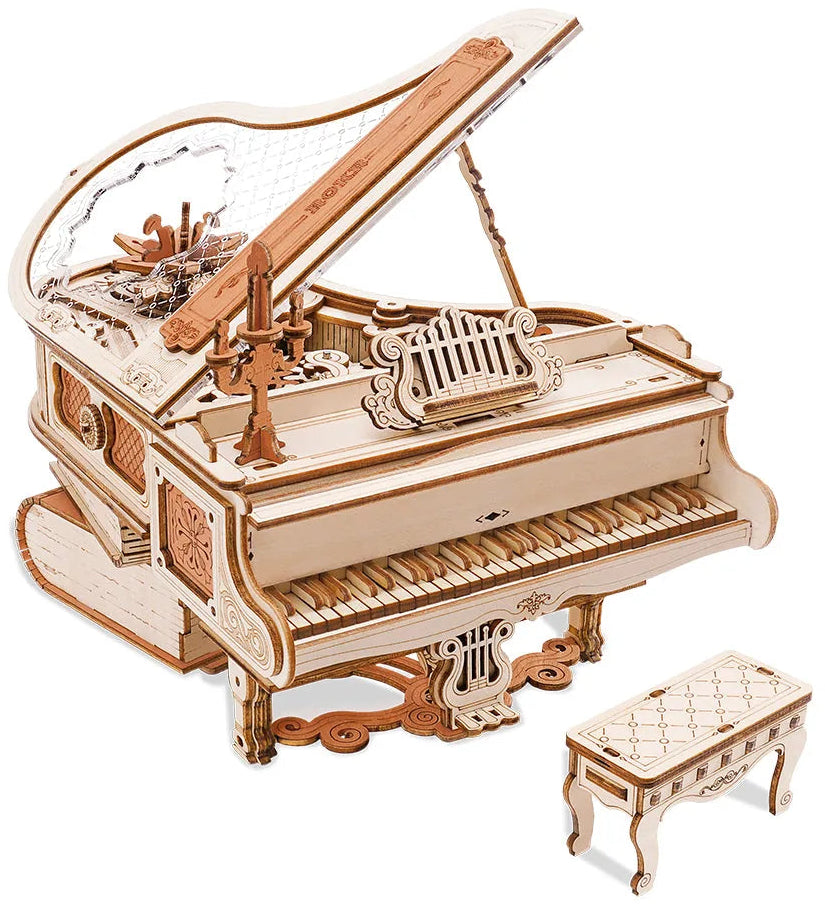 Rokr: Magic Piano DIY Miniature Puzzle Kit - (AMK81)