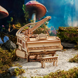 Rokr: Magic Piano DIY Miniature Puzzle Kit - (AMK81)