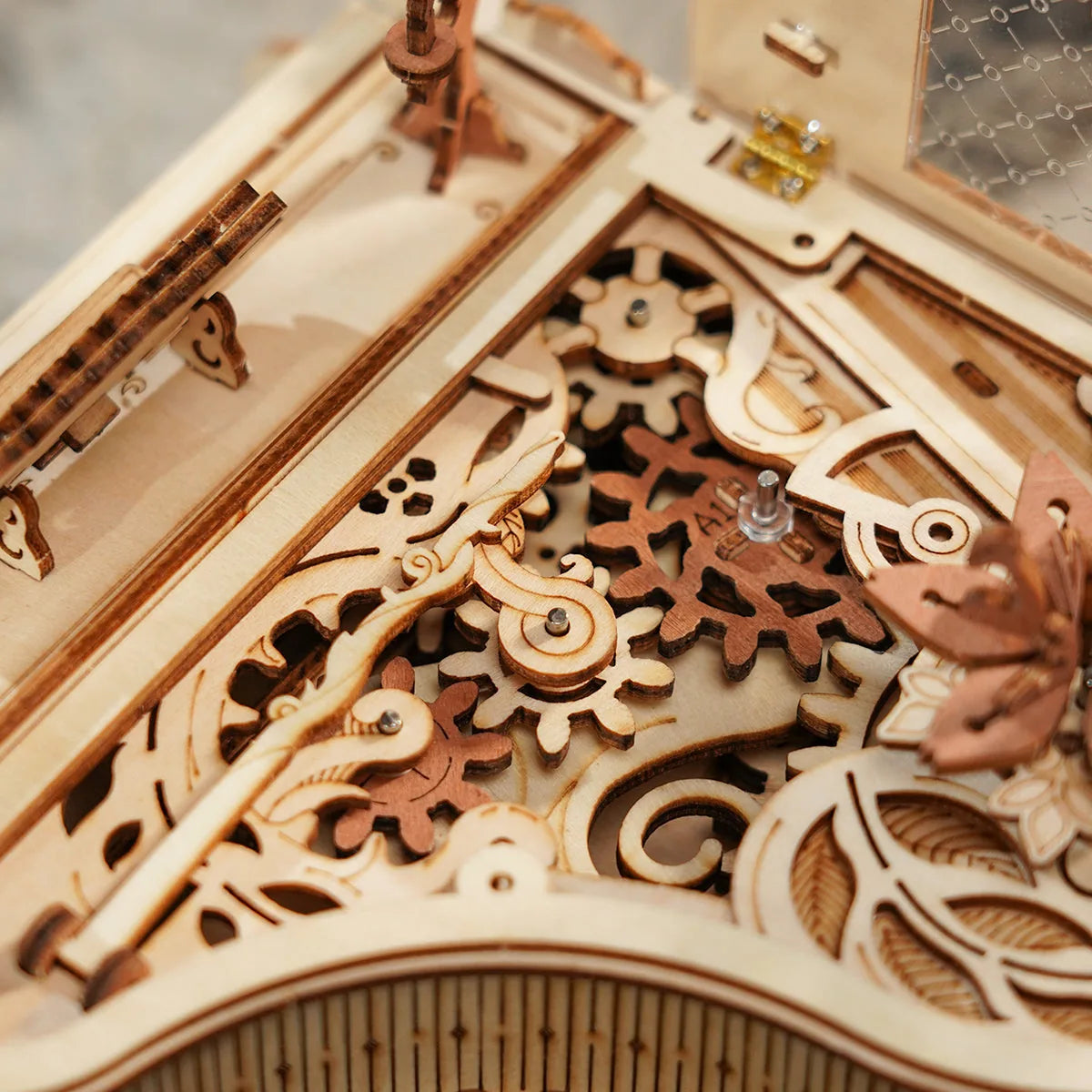 Rokr: Magic Piano DIY Miniature Puzzle Kit - (AMK81)