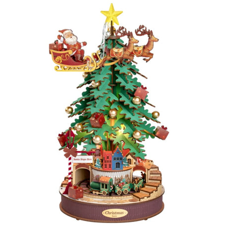 Rolife: Christmas Melody Tree DIY Miniature Puzzle Kit - (AMS01)