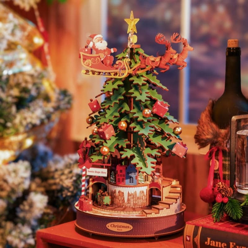 Rolife: Christmas Melody Tree DIY Miniature Puzzle Kit - (AMS01)
