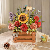 Rolife: Wooden Bloom Box DIY Miniature Puzzle Kit - (TW02H)