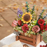 Rolife: Wooden Bloom Box DIY Miniature Puzzle Kit - (TW02H)