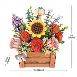 Rolife: Wooden Bloom Box DIY Miniature Puzzle Kit - (TW02H)