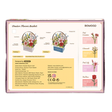 Rolife: Wooden Flower Basket DIY Miniature Puzzle Kit - (TW03H)