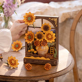 Rolife: Golden Sunflower DIY Miniature Puzzle Kit - (TH002)