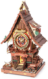 Rokr: Cuckoo clock DIY Miniature Puzzle Kit - (LC901C)