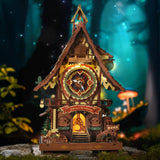 Rokr: Cuckoo clock DIY Miniature Puzzle Kit - (LC901C)