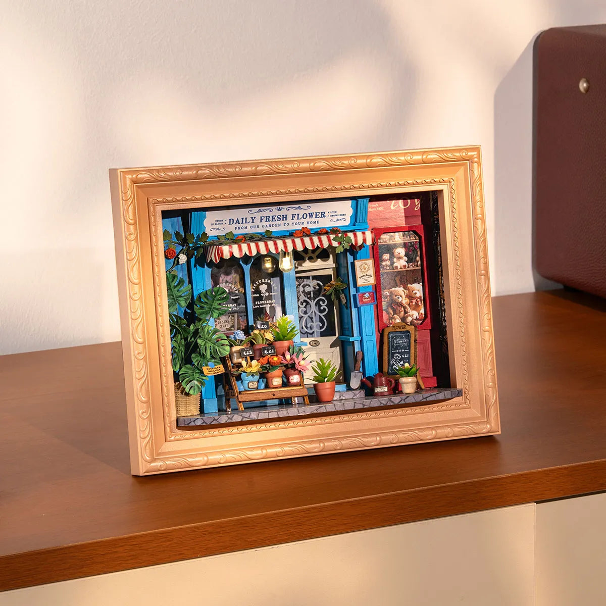 Rolife: Daily Fresh Flower DIY Story Frames Puzzle Kit - (DP003)